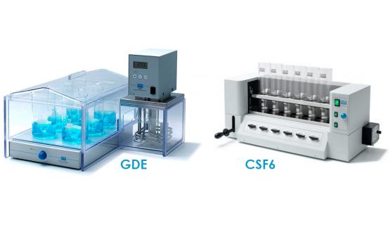Digestor enzimático GDE y unidad de filtración CSF6