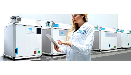 Analizador elemental CHNS-O EMA 502 en laboratorio